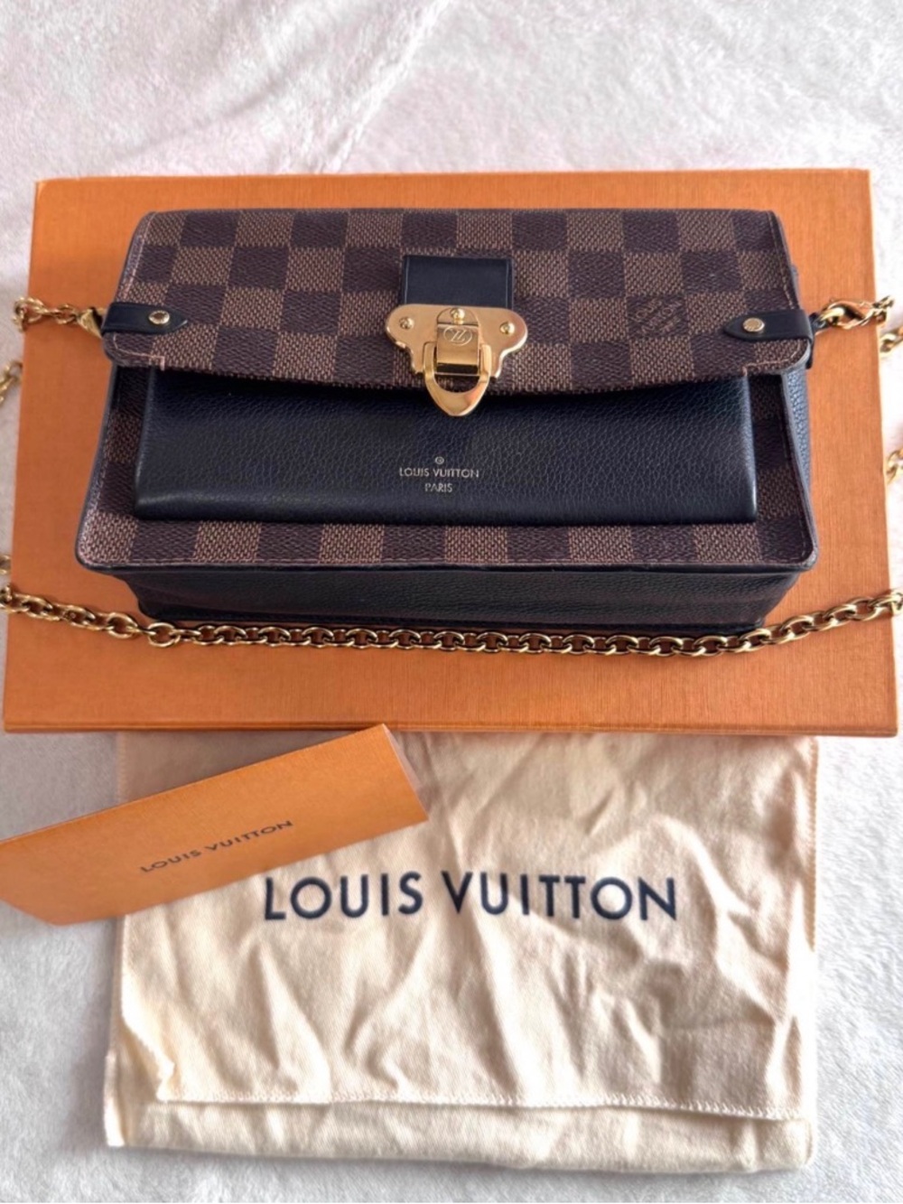 SOLD!!Louis Vuitton Vavin PM Ebene